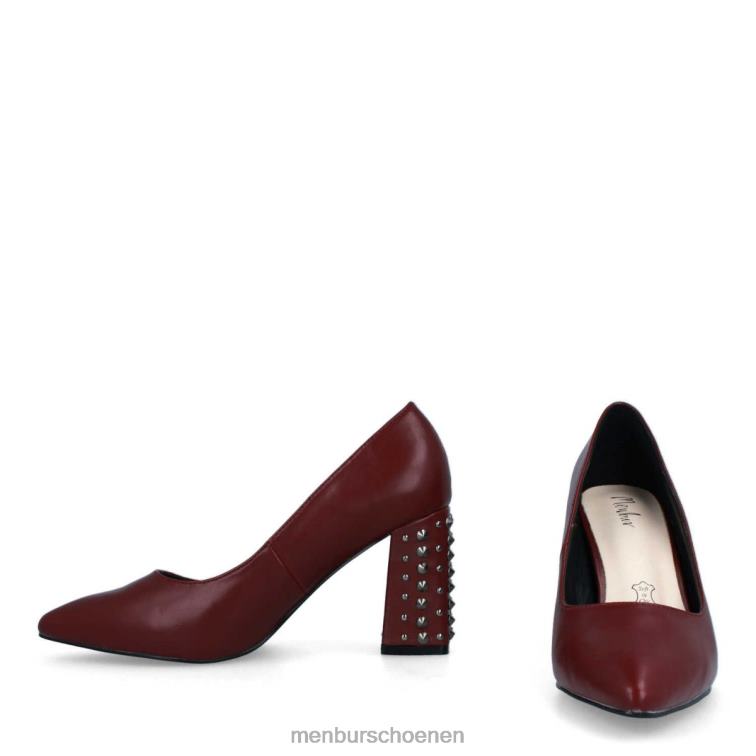 rood middelhoge en lage hakken 64N062190 tampolose vrouwen Menbur