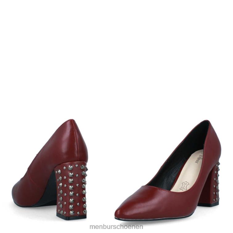 rood middelhoge en lage hakken 64N062190 tampolose vrouwen Menbur