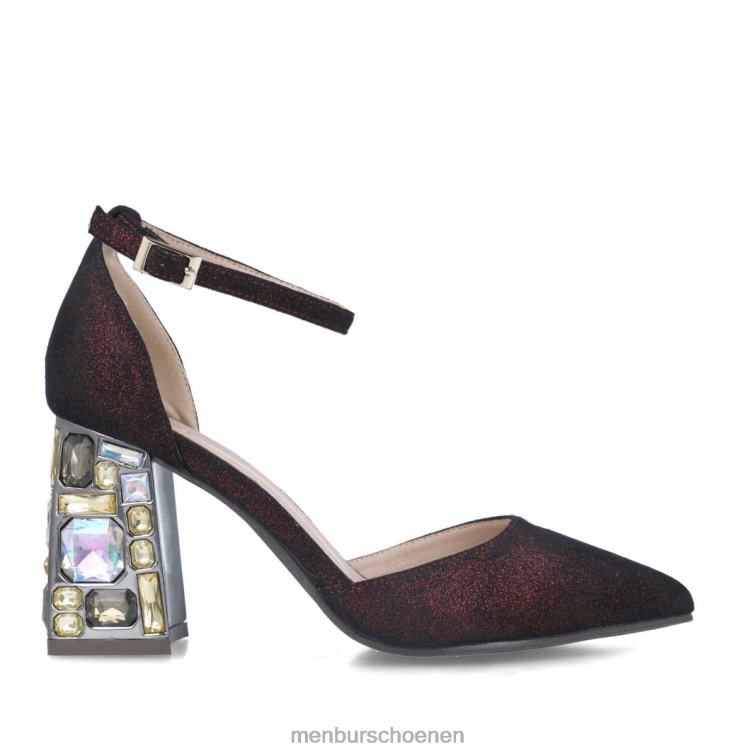 rood middelhoge en lage hakken 64N065706 Pietersita vrouwen Menbur