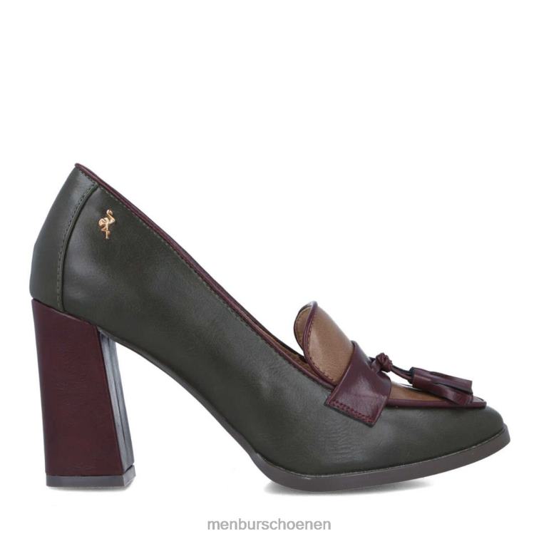 rood middelhoge en lage hakken 64N065874 vinca vrouwen Menbur