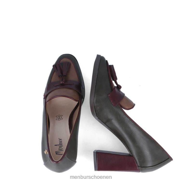 rood middelhoge en lage hakken 64N065874 vinca vrouwen Menbur