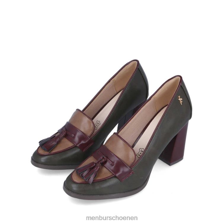 rood middelhoge en lage hakken 64N065874 vinca vrouwen Menbur