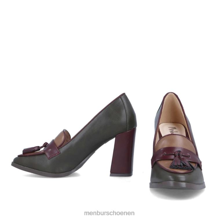 rood middelhoge en lage hakken 64N065874 vinca vrouwen Menbur