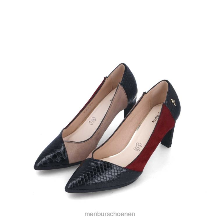 rood middelhoge en lage hakken 64N065881 Corisia vrouwen Menbur