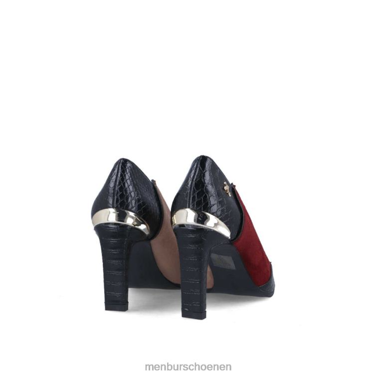 rood middelhoge en lage hakken 64N065881 Corisia vrouwen Menbur