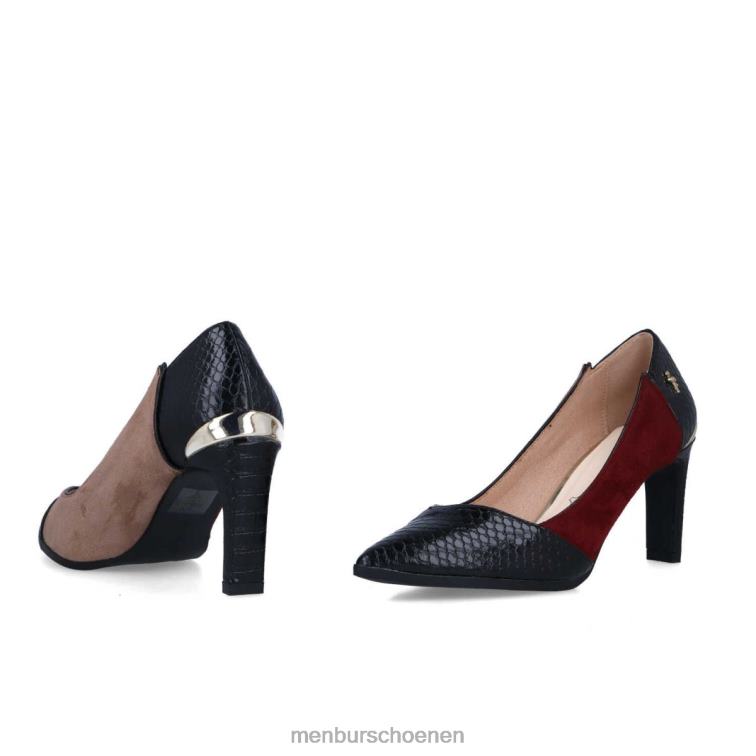 rood middelhoge en lage hakken 64N065881 Corisia vrouwen Menbur