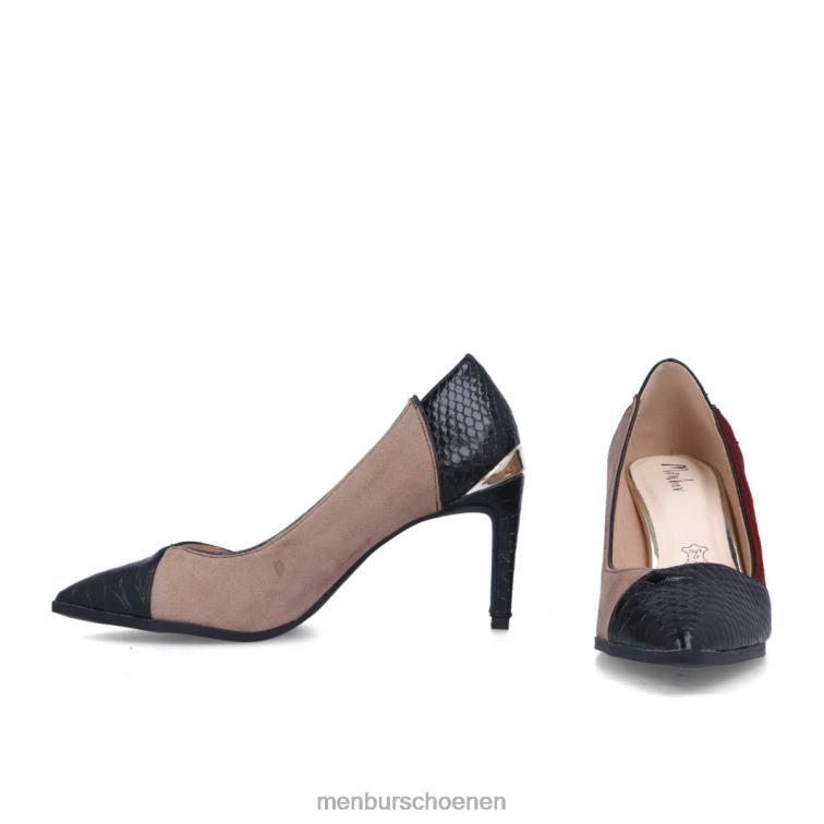 rood middelhoge en lage hakken 64N065881 Corisia vrouwen Menbur