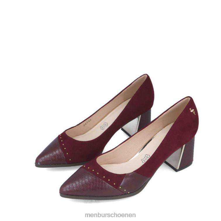 rood middelhoge en lage hakken 64N065887 Actea vrouwen Menbur