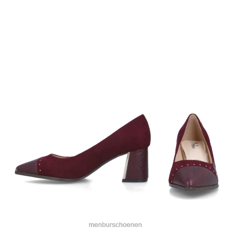 rood middelhoge en lage hakken 64N065887 Actea vrouwen Menbur