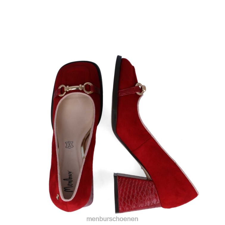 rood middelhoge en lage hakken 64N065911 eretie vrouwen Menbur
