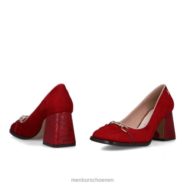 rood middelhoge en lage hakken 64N065911 eretie vrouwen Menbur