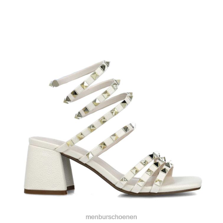 wit middelhoge en lage hakken 64N061572 Weegschaal vrouwen Menbur