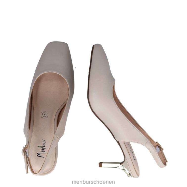 wit middelhoge en lage hakken 64N065641 dunite vrouwen Menbur