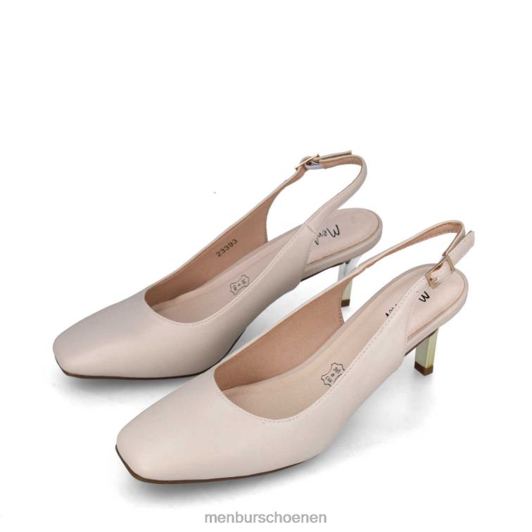 wit middelhoge en lage hakken 64N065641 dunite vrouwen Menbur