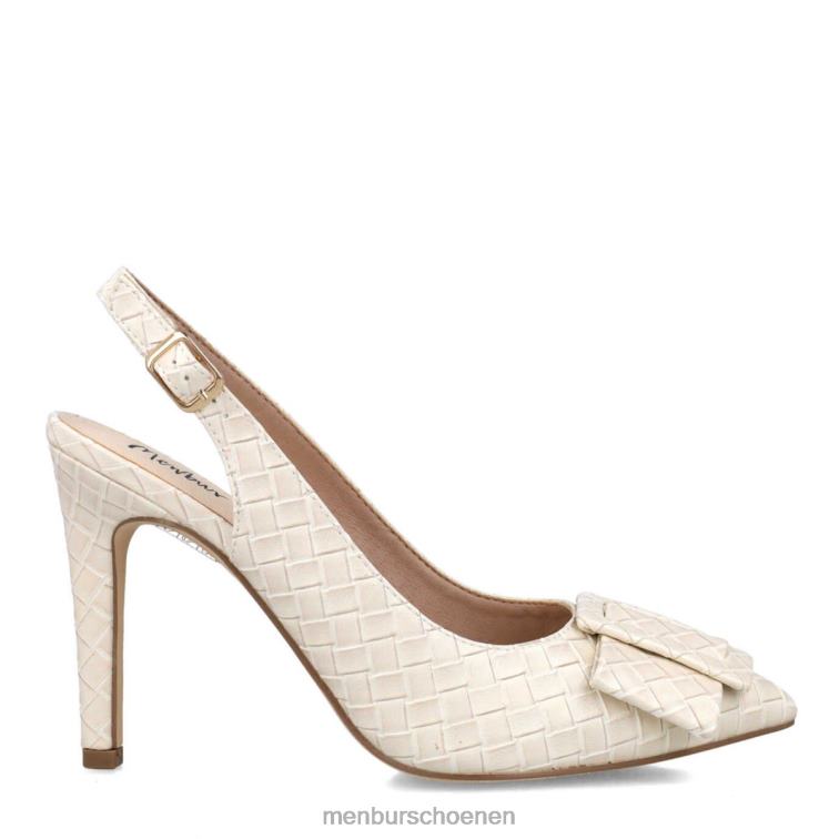 wit middelhoge en lage hakken 64N065685 anortosita vrouwen Menbur