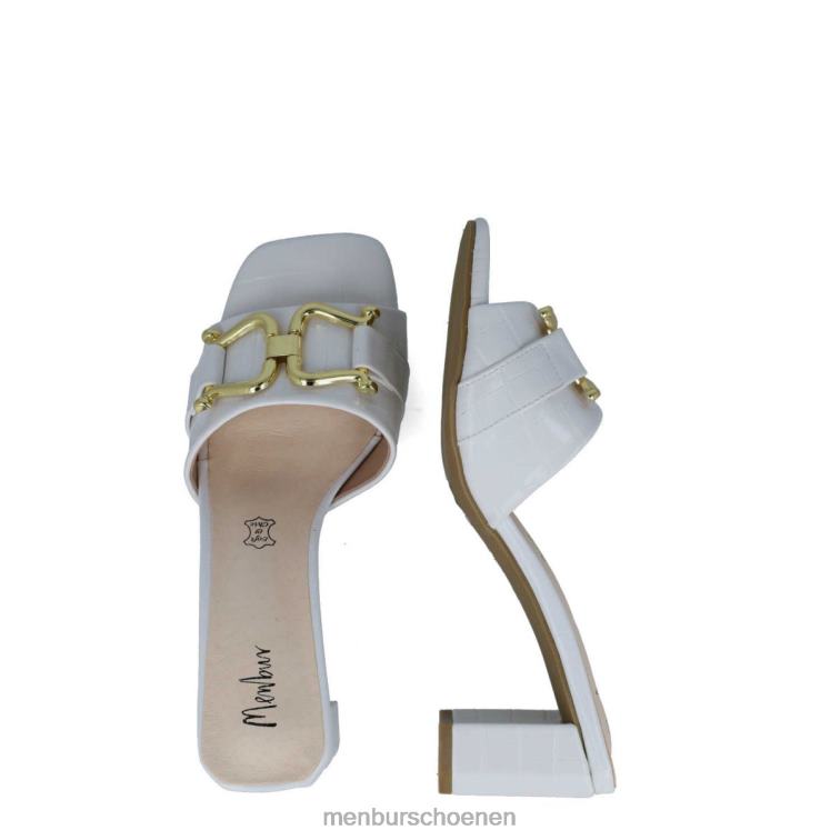 wit middelhoge en lage hakken 64N065859 metis vrouwen Menbur