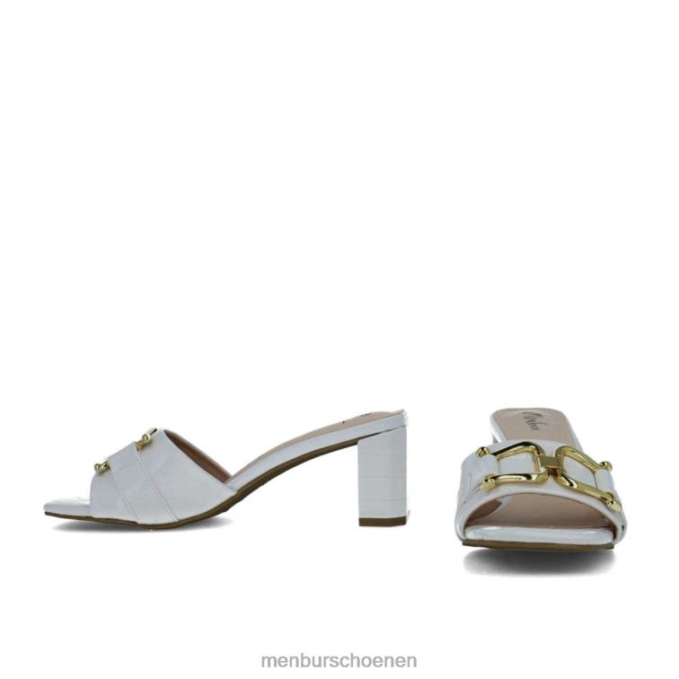 wit middelhoge en lage hakken 64N065859 metis vrouwen Menbur