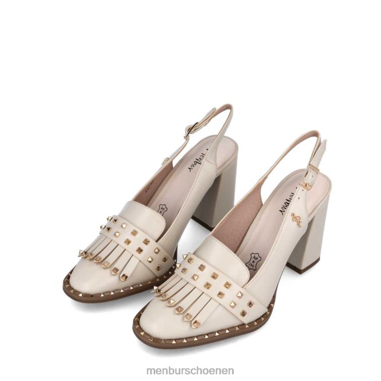 wit middelhoge en lage hakken 64N065878 oleandra vrouwen Menbur