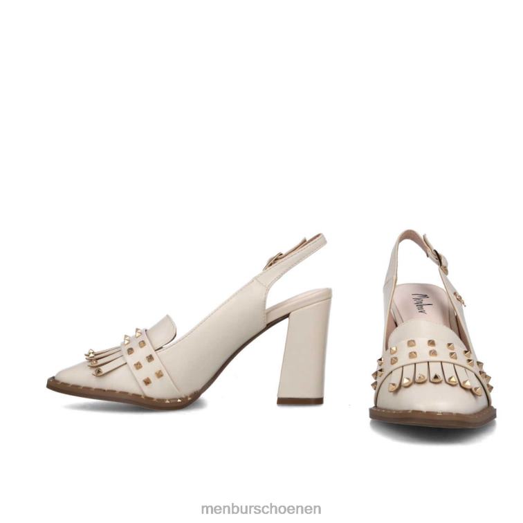 wit middelhoge en lage hakken 64N065878 oleandra vrouwen Menbur