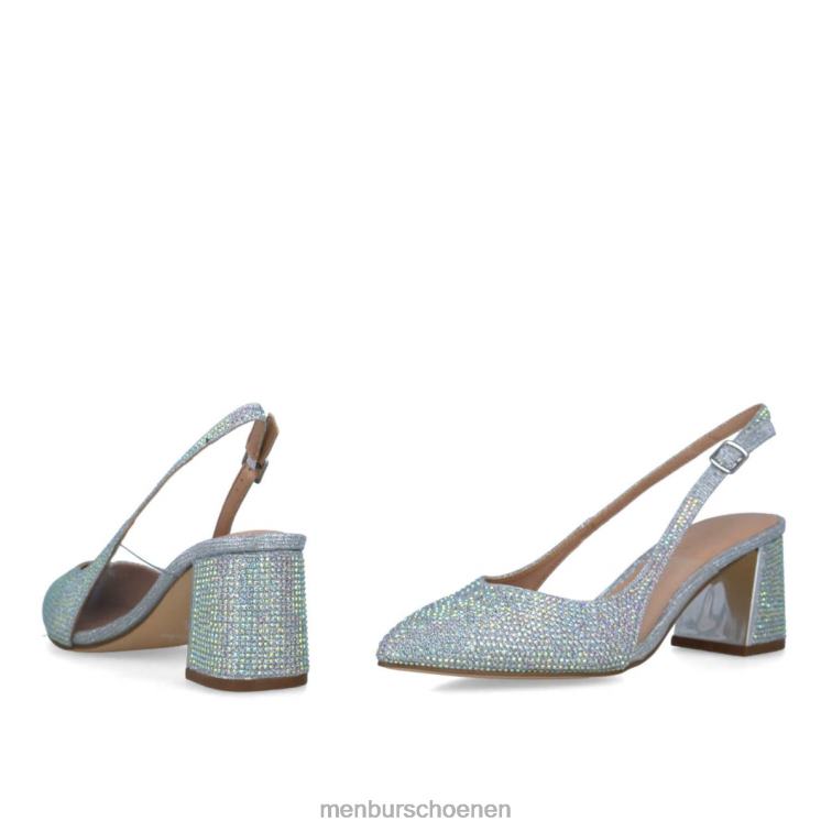zilver middelhoge en lage hakken 64N061589 corvus vrouwen Menbur