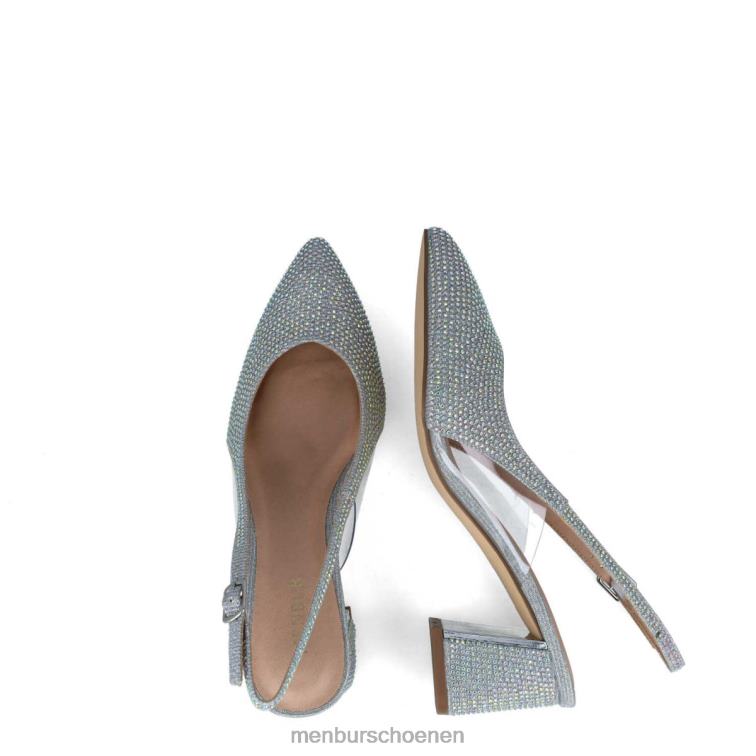 zilver middelhoge en lage hakken 64N061589 corvus vrouwen Menbur