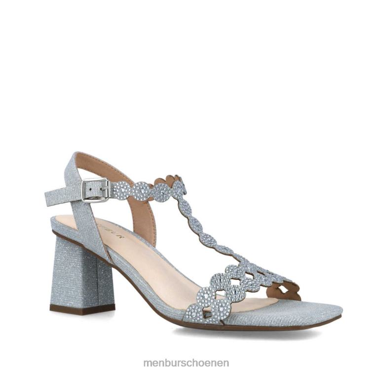 zilver middelhoge en lage hakken 64N061650 kunzita vrouwen Menbur