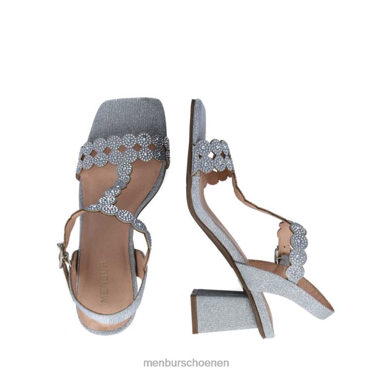 zilver middelhoge en lage hakken 64N061650 kunzita vrouwen Menbur