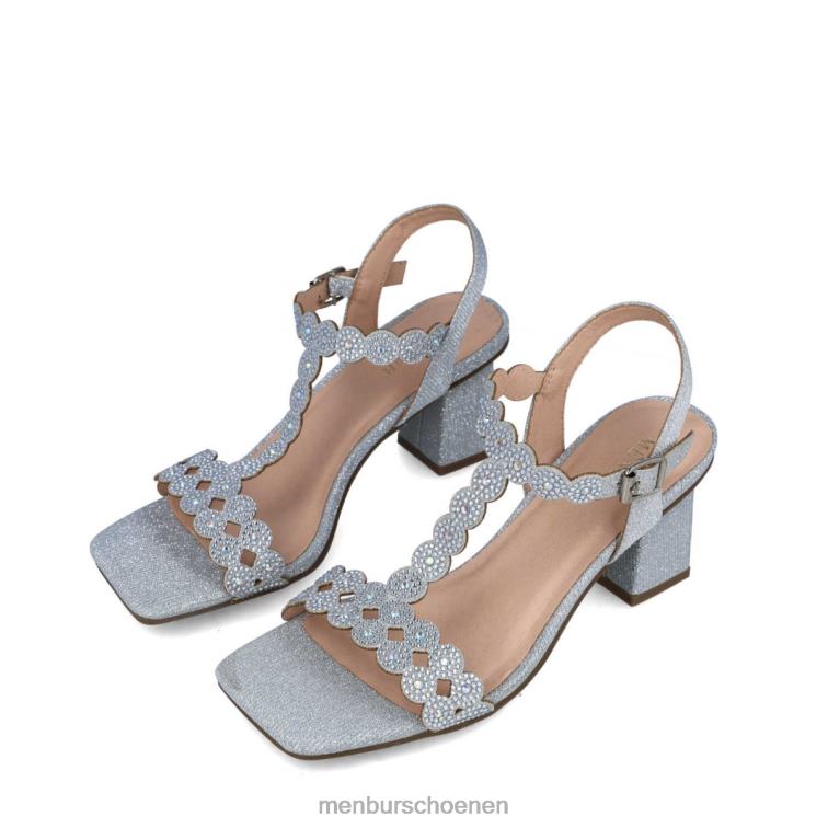 zilver middelhoge en lage hakken 64N061650 kunzita vrouwen Menbur