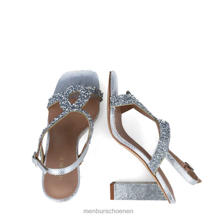 zilver middelhoge en lage hakken 64N061696 urania vrouwen Menbur