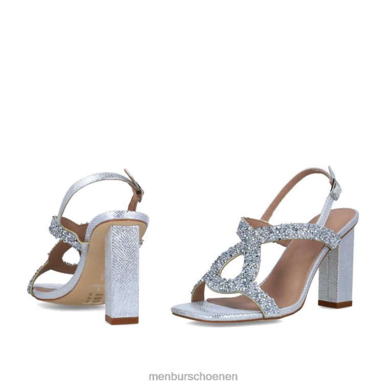 zilver middelhoge en lage hakken 64N061696 urania vrouwen Menbur