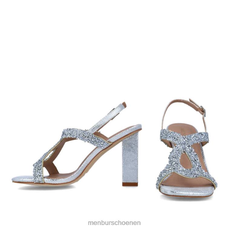 zilver middelhoge en lage hakken 64N061696 urania vrouwen Menbur