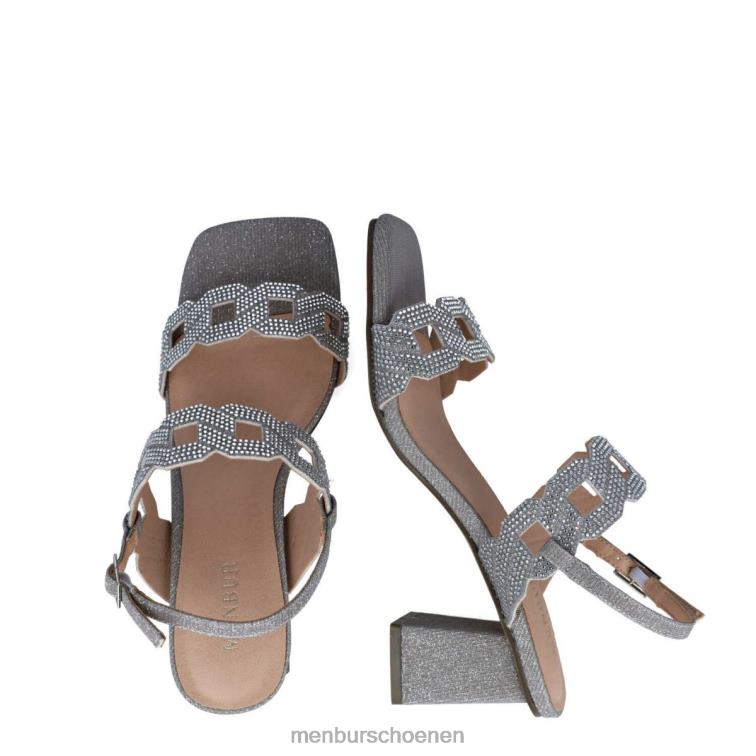 zilver middelhoge en lage hakken 64N061697 heosforo vrouwen Menbur