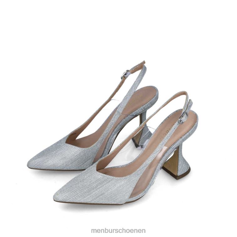 zilver middelhoge en lage hakken 64N065527 kameleon vrouwen Menbur