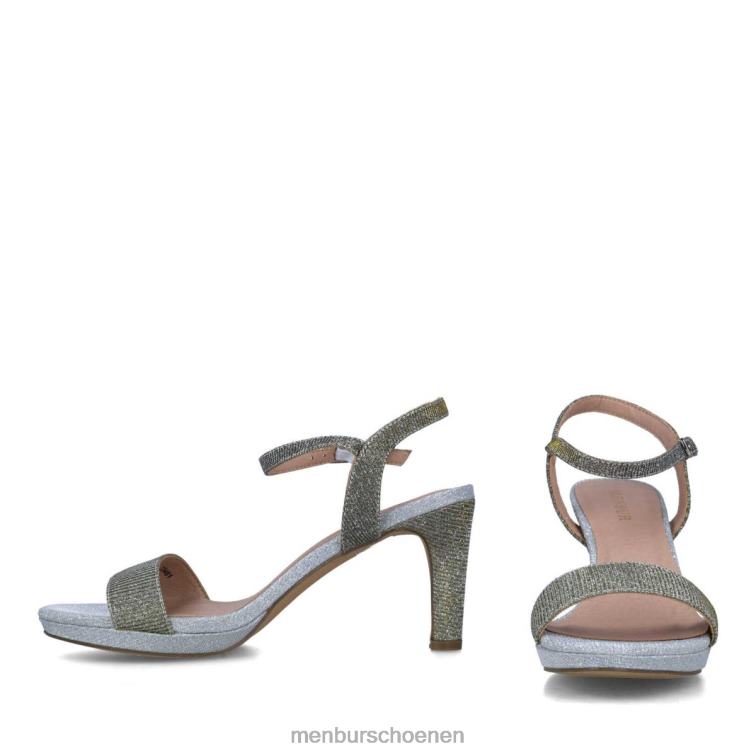 zilver middelhoge en lage hakken 64N065605 larimar vrouwen Menbur