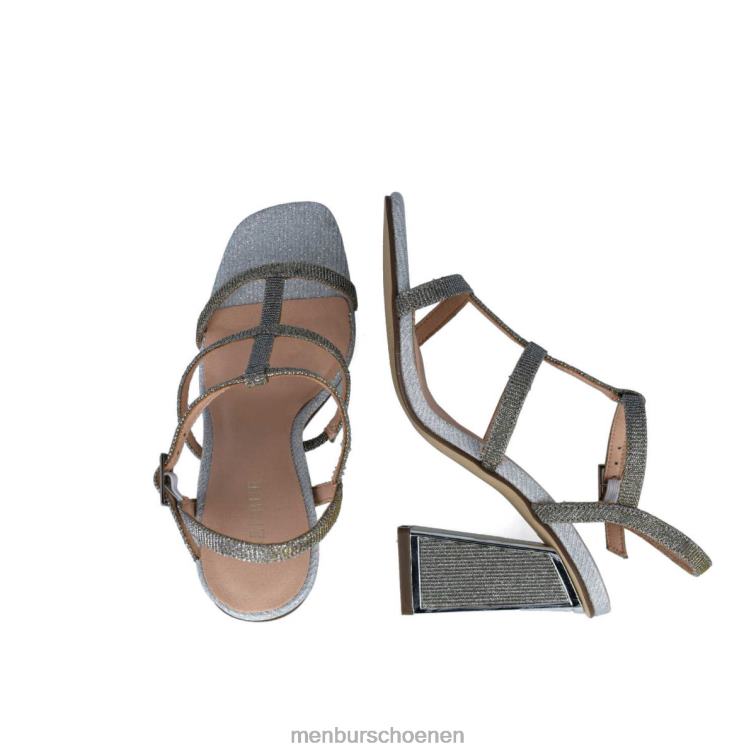 zilver middelhoge en lage hakken 64N065629 larimar vrouwen Menbur