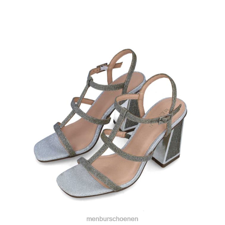 zilver middelhoge en lage hakken 64N065629 larimar vrouwen Menbur
