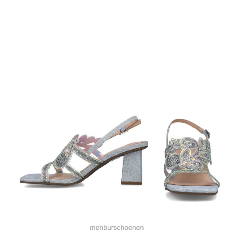 zilver middelhoge en lage hakken 64N065649 obsidiaan vrouwen Menbur