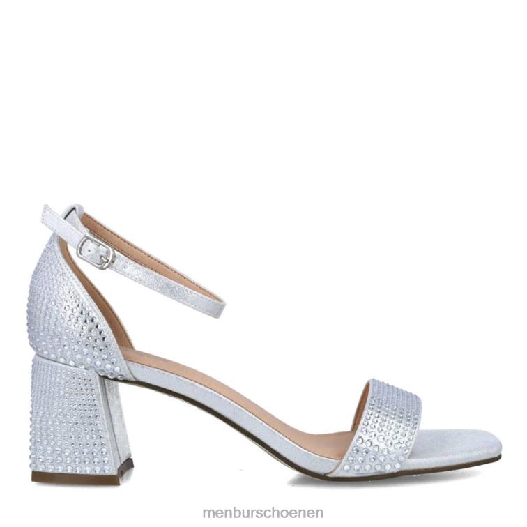 zilver middelhoge en lage hakken 64N065673 aquamarina vrouwen Menbur