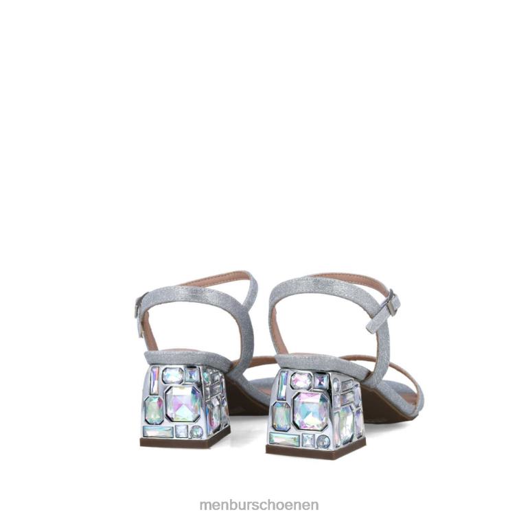 zilver middelhoge en lage hakken 64N065674 Moldavië vrouwen Menbur