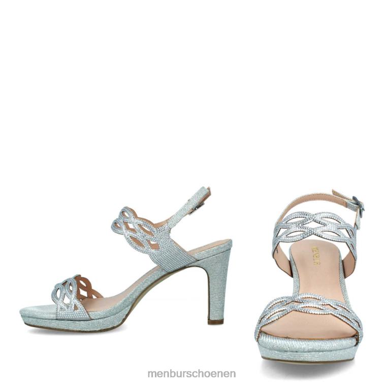 zilver middelhoge en lage hakken 64N065798 altino vrouwen Menbur
