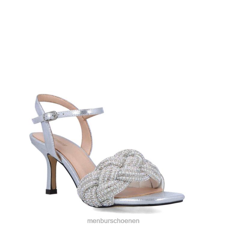 zilver middelhoge en lage hakken 64N065807 nix vrouwen Menbur