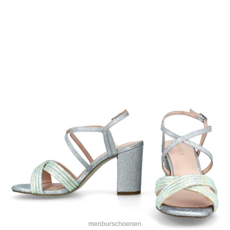 zilver middelhoge en lage hakken 64N065890 torinese vrouwen Menbur