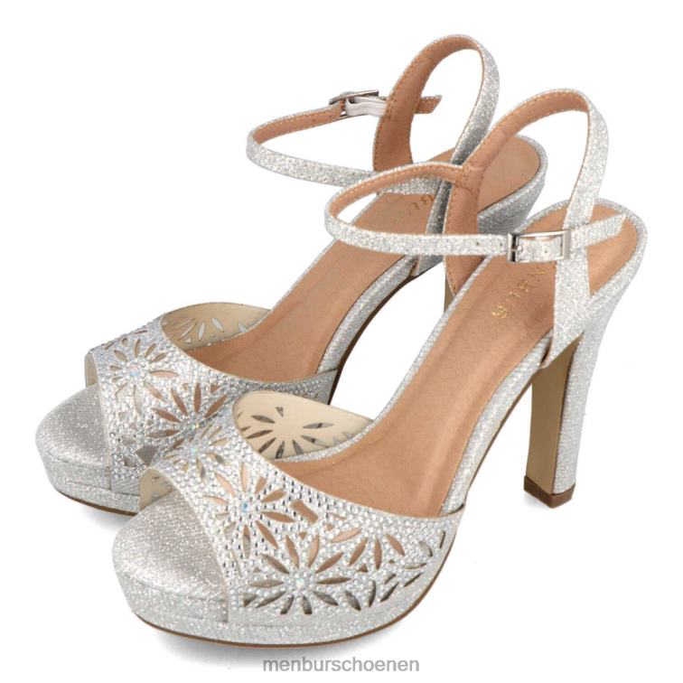 zilver middelhoge en lage hakken 64N065917 tweede vrouwen Menbur