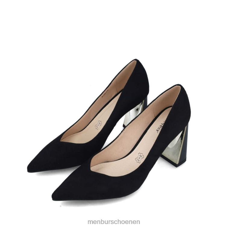 zwart middelhoge en lage hakken 64N061621 tremolita vrouwen Menbur