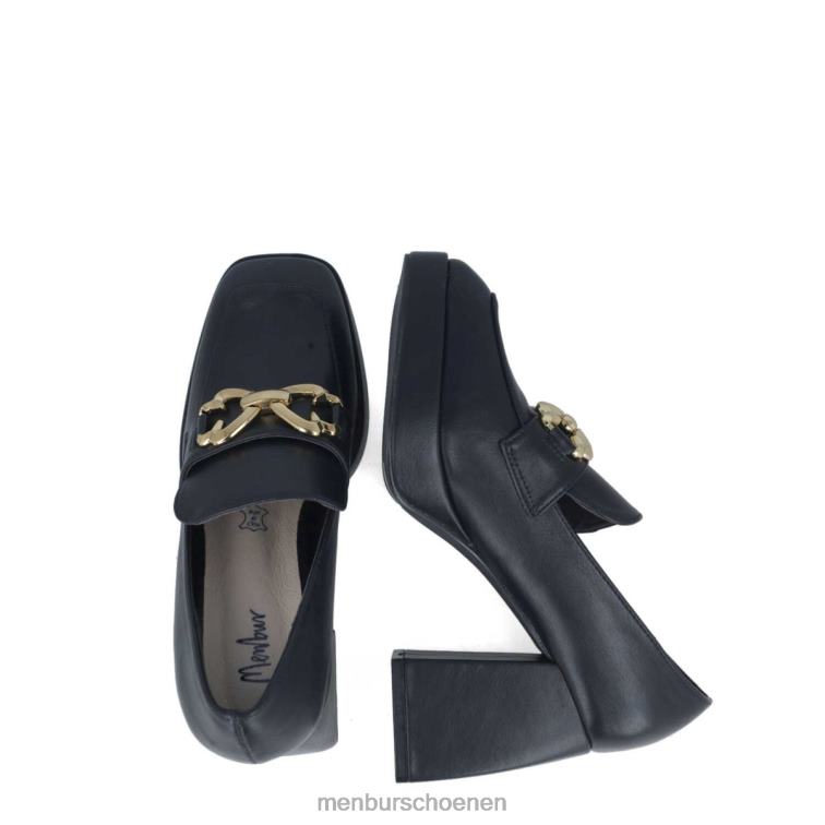 zwart middelhoge en lage hakken 64N061628 jaspe vrouwen Menbur