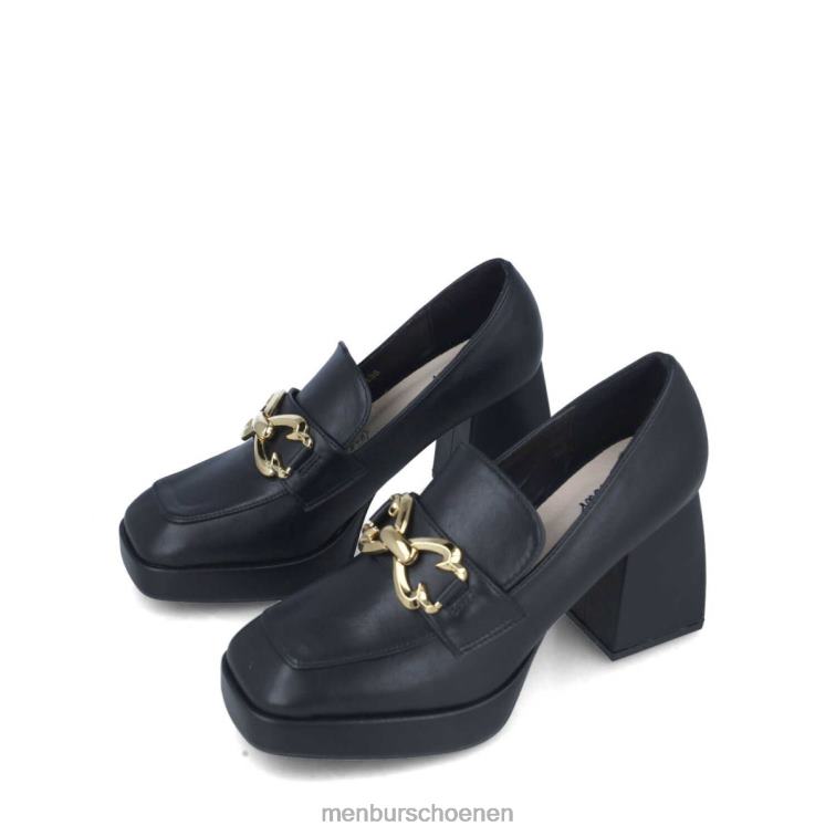 zwart middelhoge en lage hakken 64N061628 jaspe vrouwen Menbur