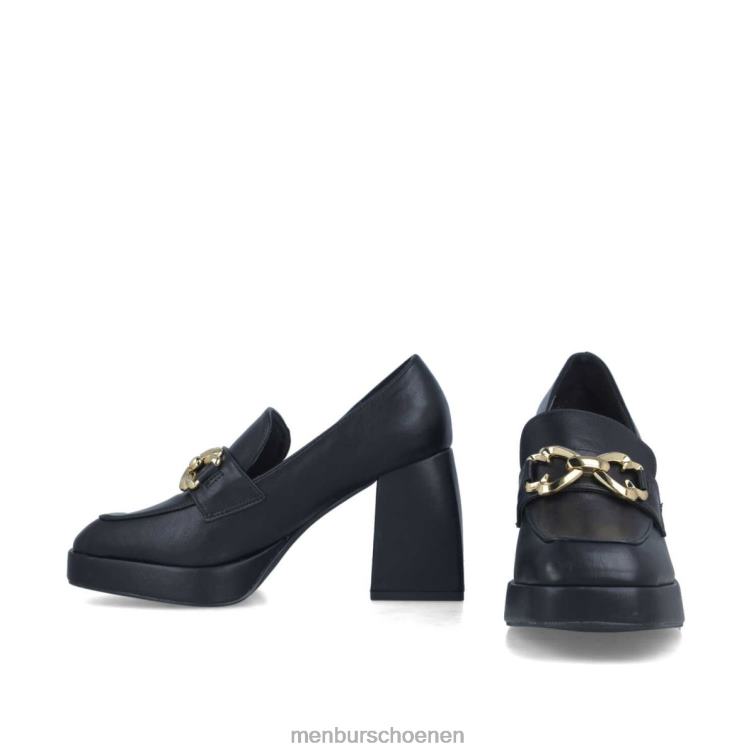 zwart middelhoge en lage hakken 64N061628 jaspe vrouwen Menbur