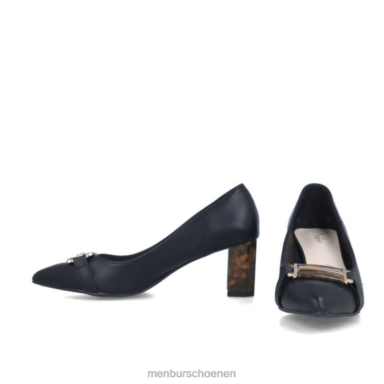 zwart middelhoge en lage hakken 64N061631 demantoide vrouwen Menbur
