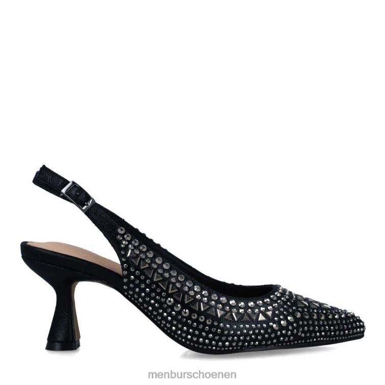 zwart middelhoge en lage hakken 64N061638 axinita vrouwen Menbur