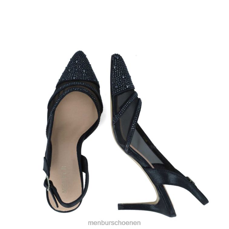 zwart middelhoge en lage hakken 64N061700 glaucoom vrouwen Menbur